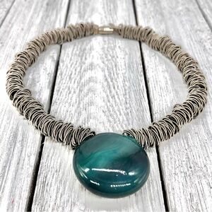 221. Signed Antares Venezia Designer Necklace